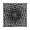 Bandana in pelle con motivo Paisley