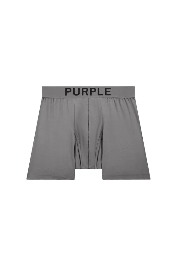 Boxer Brief Purple Brand - Grigio