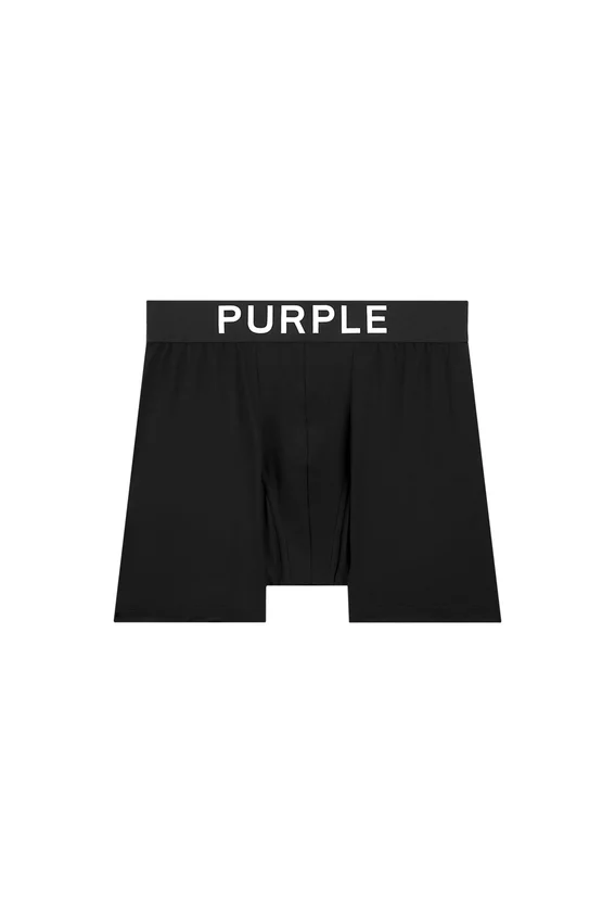 Boxer Brief Purple Brand - Singolo - Nero