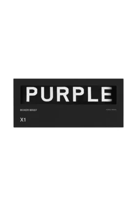 Boxer Brief Purple Brand – Singolo – Nero