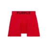 Boxer Brief Purple Brand, singolo - Rosso