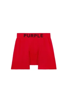 Boxer Brief Purple Brand, singolo - Rosso