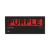 Boxer Brief Purple Brand, singolo - Rosso