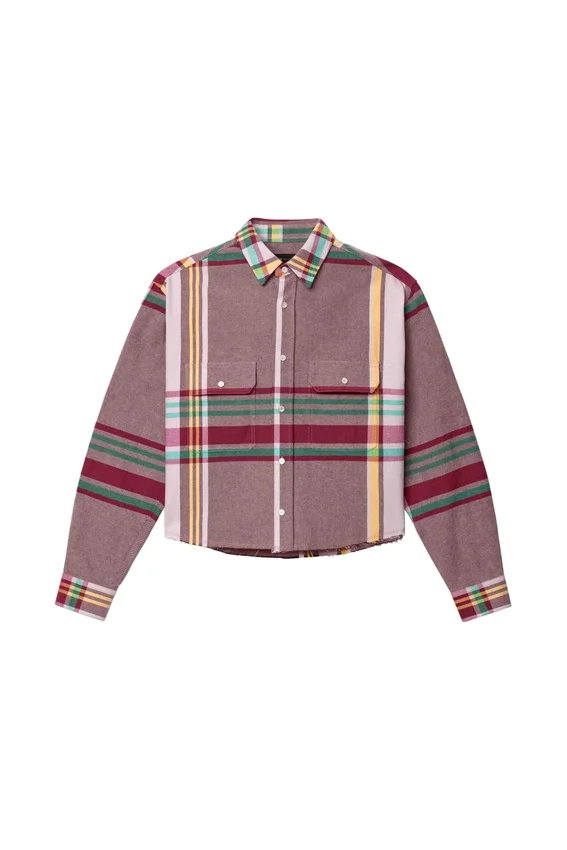 Camicia a quadri Fade