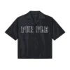 Camicia con logo a contorno