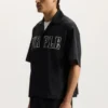 Camicia con logo a contorno