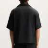 Camicia con logo a contorno