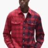 Camicia in flanella Half & Half