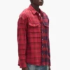Camicia in flanella Half & Half