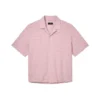 Camicia in spugna jacquard
