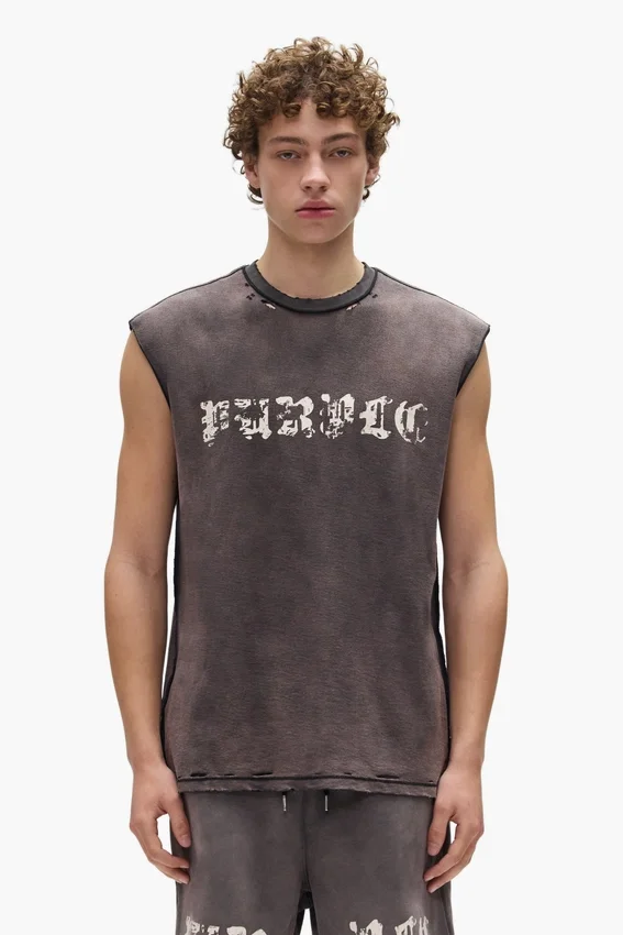 Canotta Worn Gothic