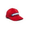 Cappellino in velluto a coste con logo Purple Flames