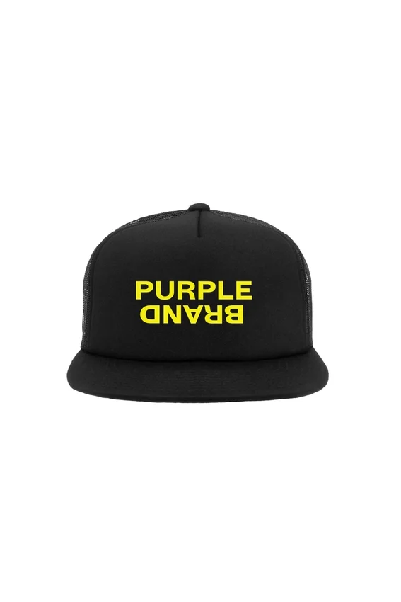 CAPPELLO A 5 PANNELLI P902 - Testo giallo