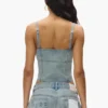 Corsetto con cerniera frontale