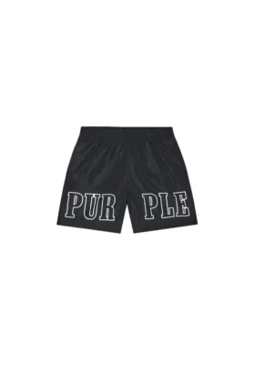 Costume da bagno con contorno del logo sui Shorts