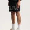 Costume da bagno con contorno del logo sui Shorts