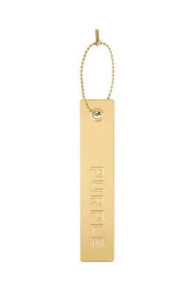 Etichetta metallica - Oro