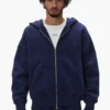 Felpa con cappuccio e zip Basic