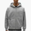 Felpa con cappuccio e zip Basic