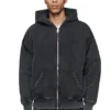 Felpa con cappuccio e zip Basic