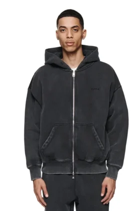 Felpa con cappuccio e zip Basic
