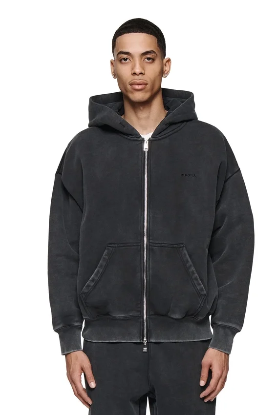 Felpa con cappuccio e zip Basic