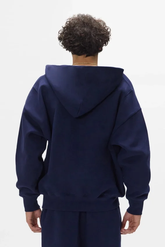 Felpa con cappuccio e zip Basic