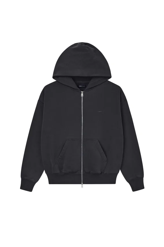 Felpa con cappuccio e zip Basic