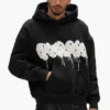 Felpa con cappuccio imbottita Monogram