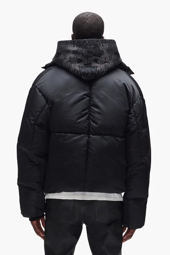 Giacca imbottita in twill