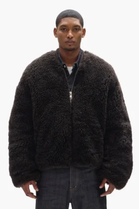 Giacca in shearling