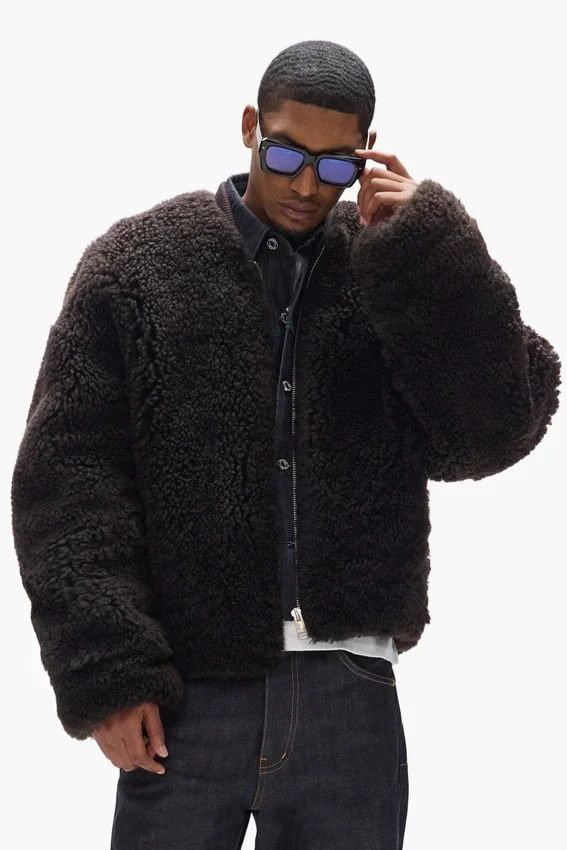 Giacca in shearling