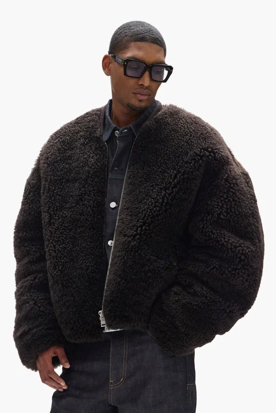 Giacca in shearling