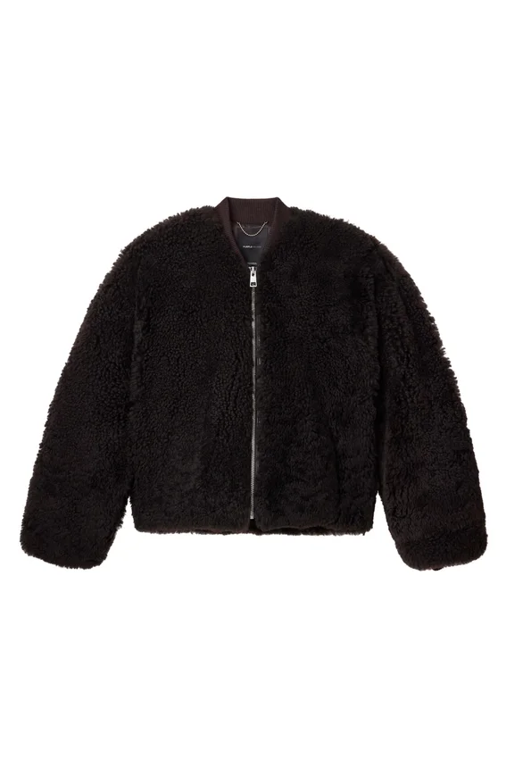 Giacca in shearling