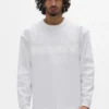 Maglia a maniche lunghe con perle gotiche sparse