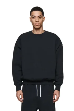 Maglione basic a girocollo