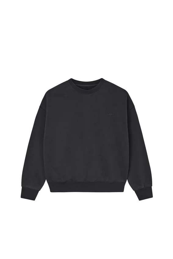 Maglione basic a girocollo