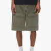 Pantaloncini cargo in tela