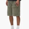Pantaloncini cargo in tela