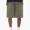 Pantaloncini cargo in tela