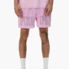 Pantaloncini con logo a blocchi su tutto il giro