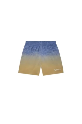 Pantaloncini con logo sbiadito su tutto il perimetro