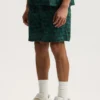 Pantaloncini con monogramma a cubi Shorts