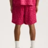 Pantaloncini con monogramma a cubi Shorts