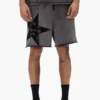 Pantaloncini con scritta a forma di stella