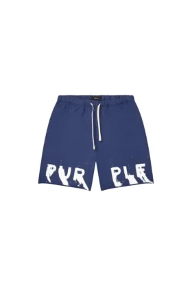 Pantaloncini con scritta dipinta