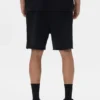 Pantaloncini con scritta in cristalli