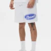 Pantaloncini con scritta in paillettes
