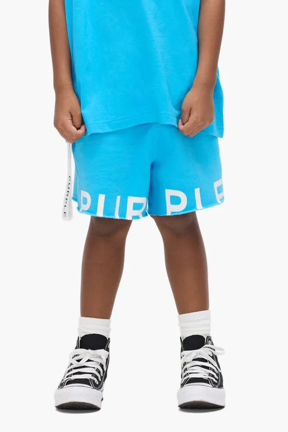 Pantaloncini da bambino con logo