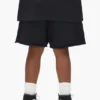 Pantaloncini da bambino con logo dipinto